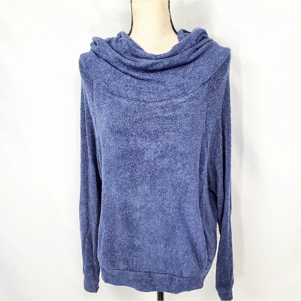 Elan Cowl Neck Hooded Pocket Sweater